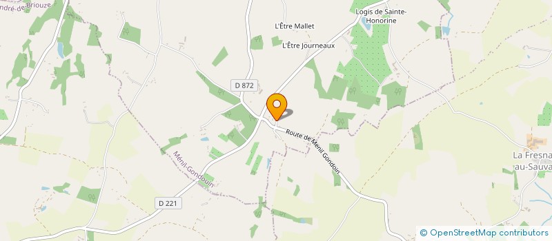 localisation de l'entreprise MONSIEUR FREDERIC RAHEM à STE HONORINE LA GUILLAUME
