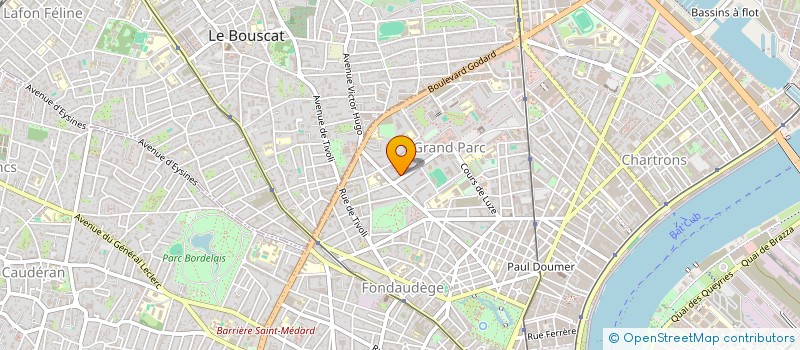 localisation de l'entreprise MONSIEUR FREDERIC RAHMANI  BORDEAUX