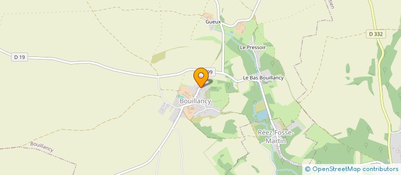 localisation de l'entreprise MONSIEUR FREDERIC RAKUS  BOUILLANCY