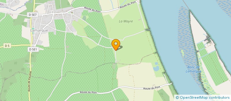 localisation de l'entreprise MONSIEUR FREDERIC RAMAY  CIVRAC-EN-MEDOC