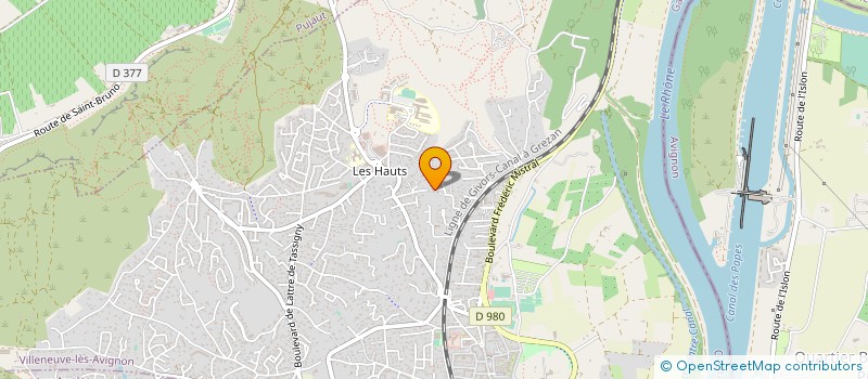 localisation de l'entreprise MONSIEUR FREDERIC RAMBALDI  VILLENEUVE-LES-AVIGNON