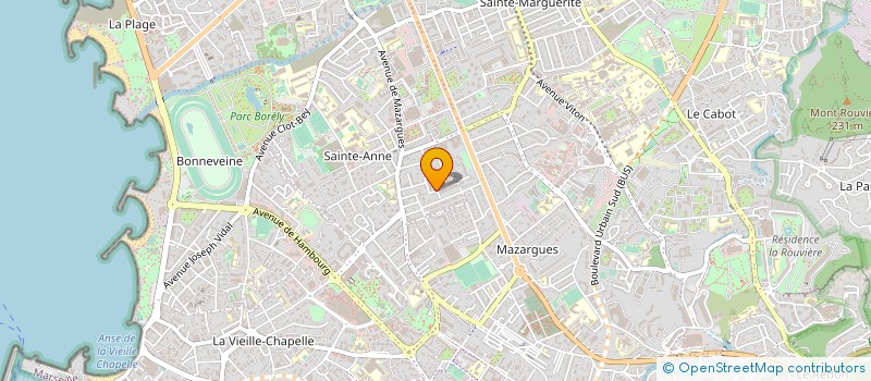 localisation de l'entreprise MONSIEUR FREDERIC RAMBAUD à MARSEILLE