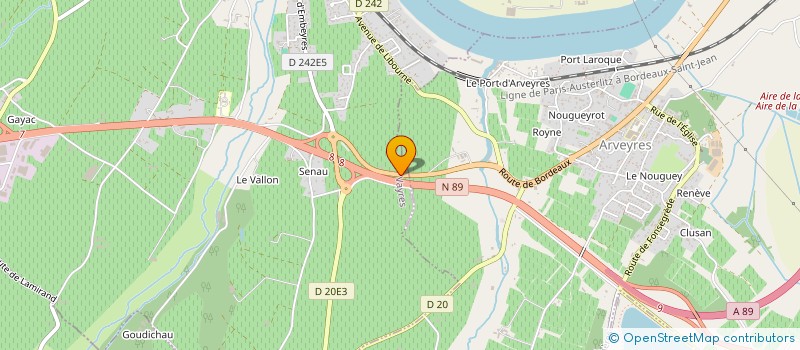 localisation de l'entreprise MONSIEUR FREDERIC RAMOS à VAYRES