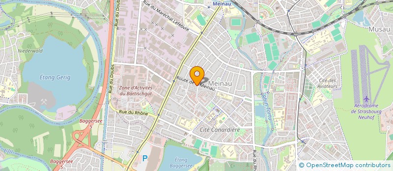 localisation de l'entreprise MONSIEUR FREDERIC RAMPONI  STRASBOURG