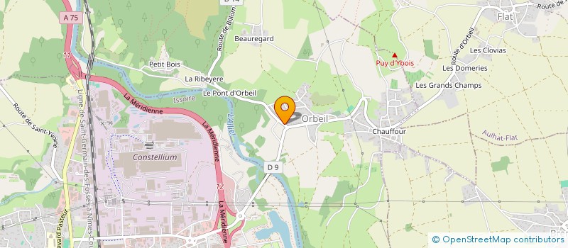 localisation de l'entreprise MONSIEUR FREDERIC RANTY  ORBEIL