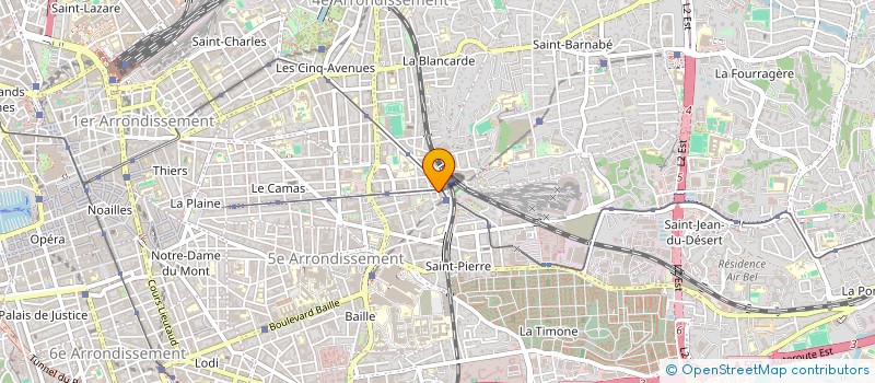 localisation de l'entreprise MONSIEUR FREDERIC RATTO  MARSEILLE