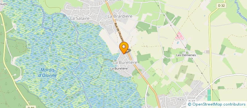 localisation de l'entreprise MONSIEUR FREDERIC RAVON  L'ILE-D'OLONNE