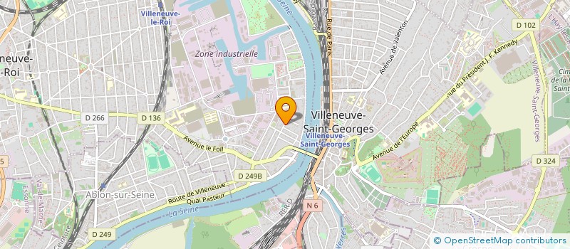localisation de l'entreprise MONSIEUR FREDERIC RAYMOND à VILLENEUVE-LE-ROI