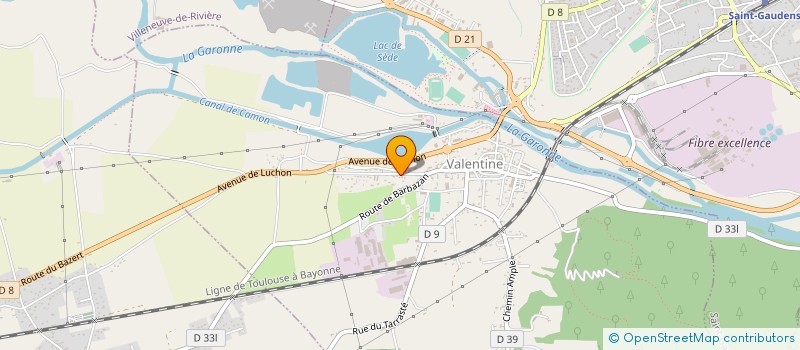 localisation de l'entreprise MONSIEUR FREDERIC RAYNAUD  VALENTINE