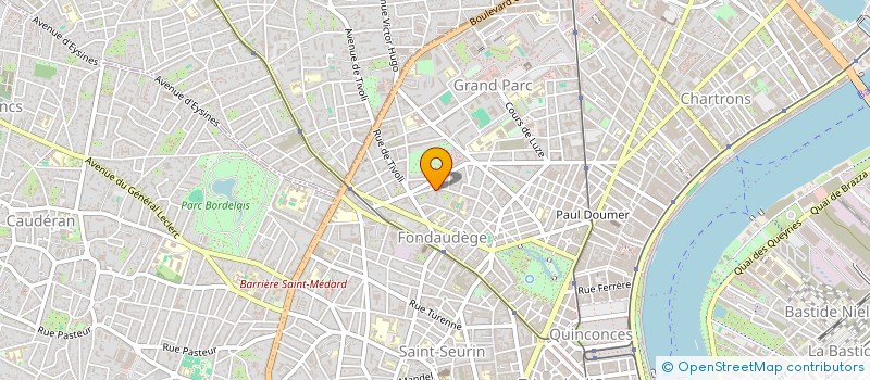 localisation de l'entreprise MONSIEUR FREDERIC REAUD  BORDEAUX