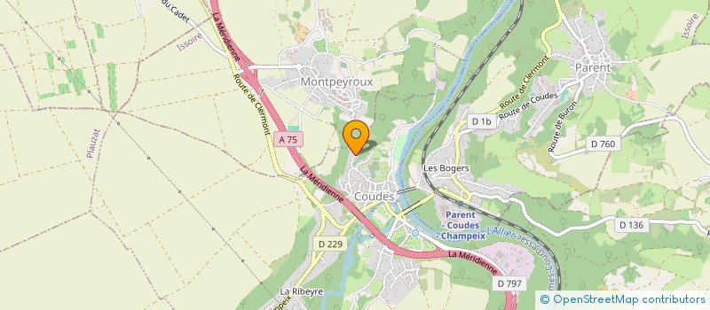 localisation de l'entreprise MONSIEUR FREDERIC RECOT  COUDES