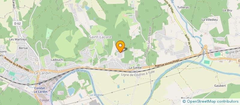 localisation de l'entreprise MONSIEUR FREDERIC REGNER  LE LARDIN-SAINT-LAZARE