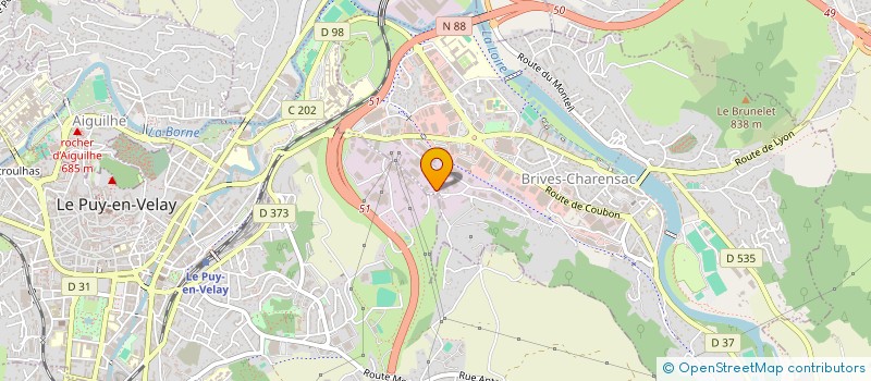 localisation de l'entreprise MONSIEUR FREDERIC REITIN à BRIVES-CHARENSAC
