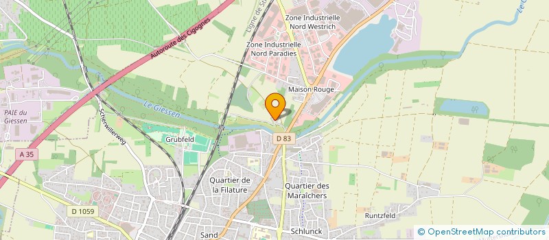 localisation de l'entreprise MONSIEUR FREDERIC REMETTER  SELESTAT