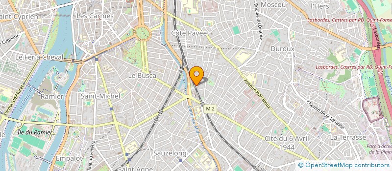 localisation de l'entreprise MONSIEUR FREDERIC REMOND à TOULOUSE