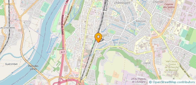 localisation de l'entreprise MONSIEUR FREDERIC REMY  VALENCE