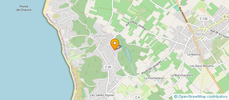 localisation de l'entreprise MONSIEUR FREDERIC RENARD  SAINT-GEORGES-D'OLERON