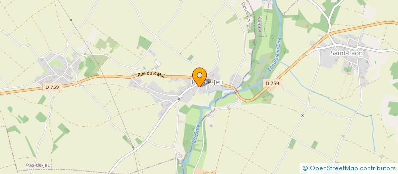 localisation de l'entreprise MONSIEUR FREDERIC RENAULT  PAS-DE-JEU