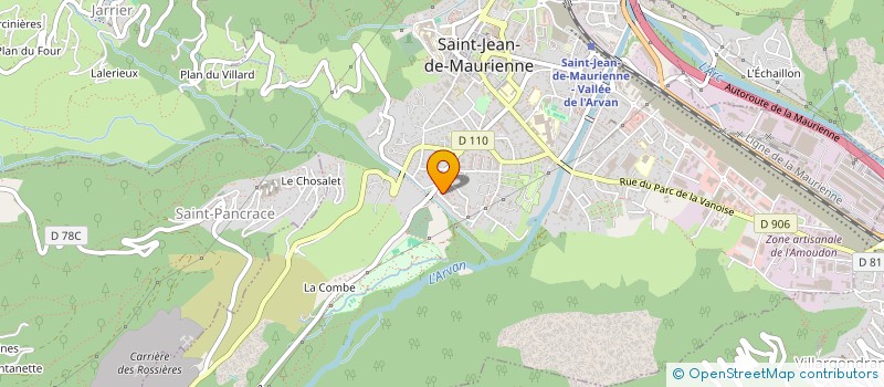 localisation de l'entreprise MONSIEUR FREDERIC RENZI à SAINT-JEAN-DE-MAURIENNE