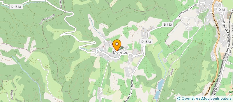 localisation de l'entreprise MONSIEUR FREDERIC REQUIN  MORETTE