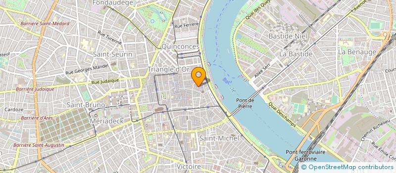 localisation de l'entreprise MONSIEUR FREDERIC REVEL à BORDEAUX