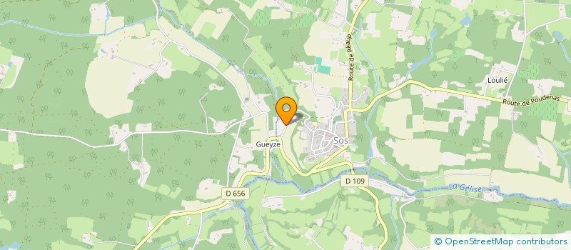 localisation de l'entreprise MONSIEUR FREDERIC REY  SOS