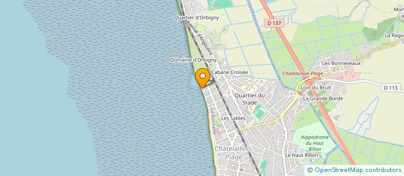 localisation de l'entreprise MONSIEUR FREDERIC REYNAUD  CHATELAILLON-PLAGE