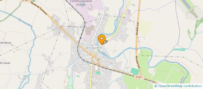 localisation de l'entreprise MONSIEUR FREDERIC REYNIER  LABRUGUIERE