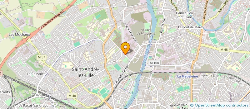 localisation de l'entreprise MONSIEUR FREDERIC RIAUCOURT  LEFOREST