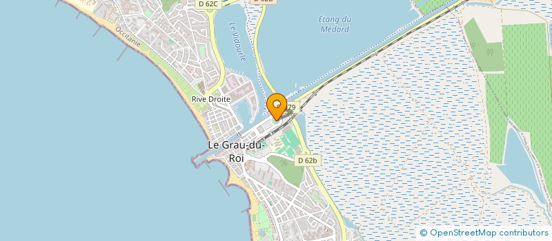 localisation de l'entreprise MONSIEUR FREDERIC RIBERA à LE GRAU-DU-ROI