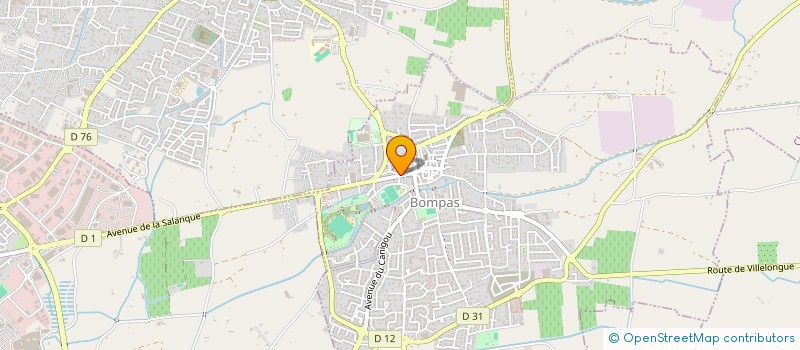 localisation de l'entreprise MONSIEUR FREDERIC RICHARD  BOMPAS