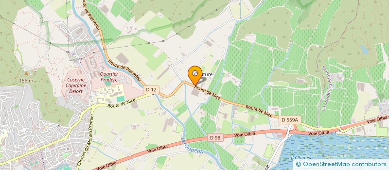 localisation de l'entreprise MONSIEUR FREDERIC RICHARD à HYERES