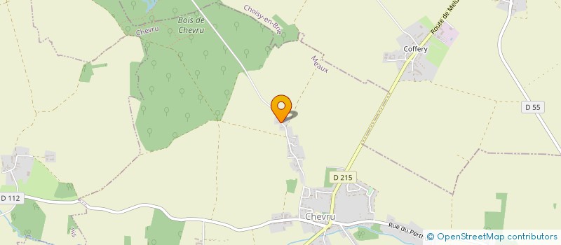 localisation de l'entreprise MONSIEUR FREDERIC RICHARD  CHEVRU