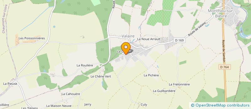 localisation de l'entreprise MONSIEUR FREDERIC RIGOLET  MONTHOU-SUR-BIEVRE