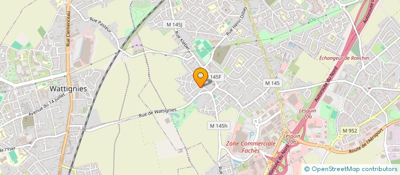 localisation de l'entreprise MONSIEUR FREDERIC RIOU  FACHES-THUMESNIL