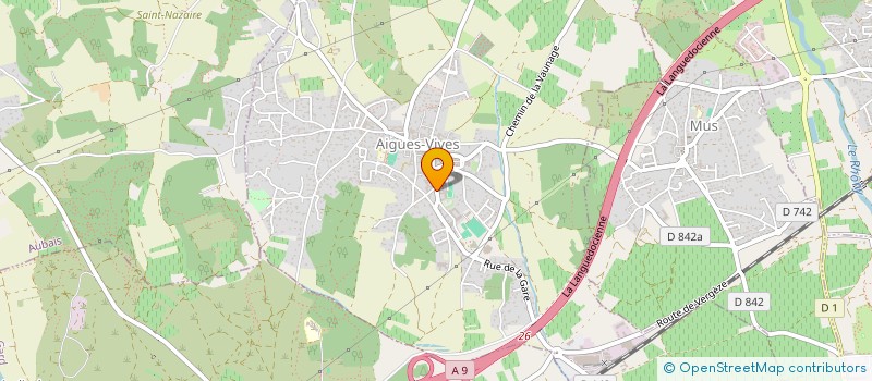 localisation de l'entreprise MONSIEUR FREDERIC RIPERT  AIGUES-VIVES