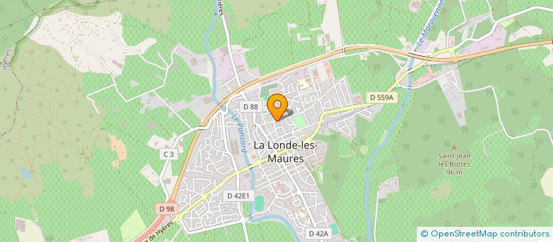 localisation de l'entreprise MONSIEUR FREDERIC RIPERT à LA LONDE-LES-MAURES