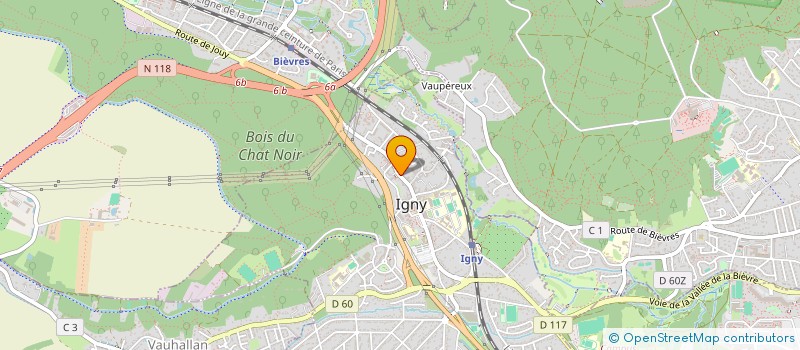 localisation de l'entreprise MONSIEUR FREDERIC RITA COELHO  IGNY