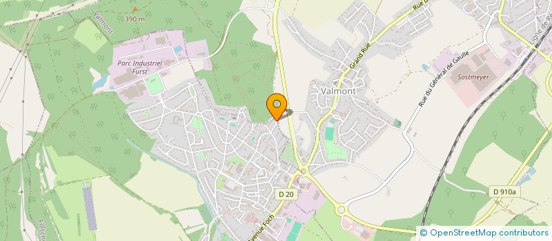 localisation de l'entreprise MONSIEUR FREDERIC RITZ  FOLSCHVILLER