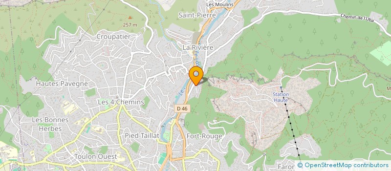 localisation de l'entreprise MONSIEUR FREDERIC RMILI  TOULON