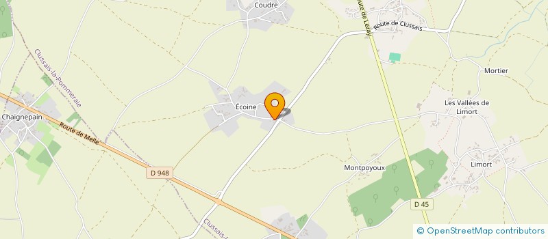 localisation de l'entreprise MONSIEUR FREDERIC ROBERT  CLUSSAIS-LA-POMMERAIE