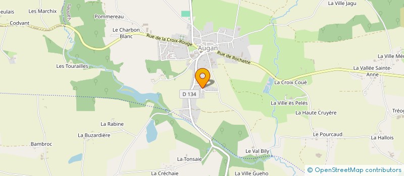 localisation de l'entreprise MONSIEUR FREDERIC ROBERT  AUGAN