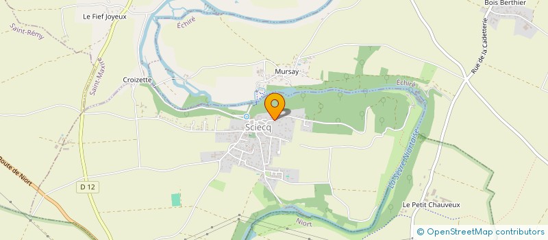 localisation de l'entreprise MONSIEUR FREDERIC ROBIN  SCIECQ