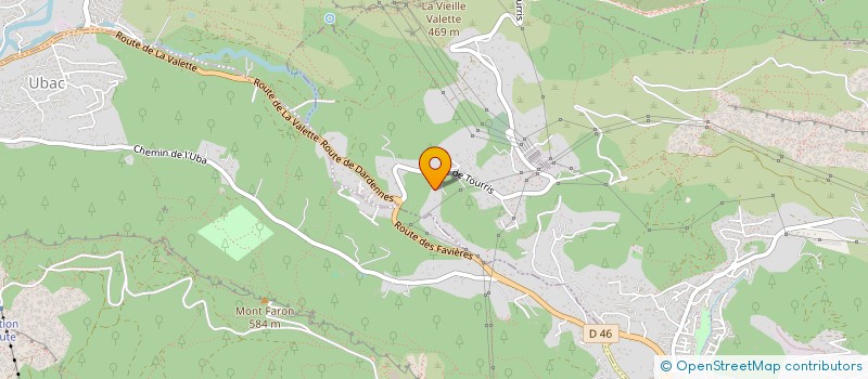 localisation de l'entreprise MONSIEUR FREDERIC ROBIN  LA VALETTE-DU-VAR