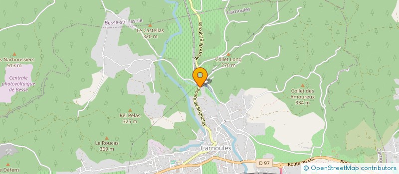 localisation de l'entreprise MONSIEUR FREDERIC ROCHEDY  LA GARDE