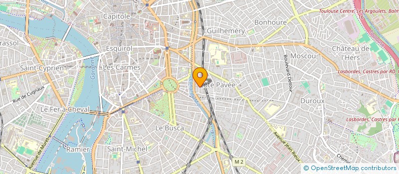 localisation de l'entreprise MONSIEUR FREDERIC RODIERE à TOULOUSE