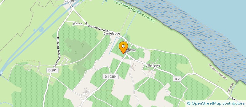 localisation de l'entreprise MONSIEUR FREDERIC RODRIGUES  VALEYRAC