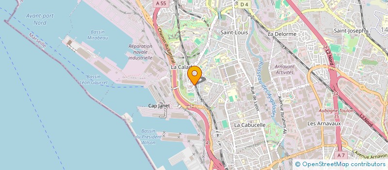 localisation de l'entreprise MONSIEUR FREDERIC RODRIGUEZ  MARSEILLE