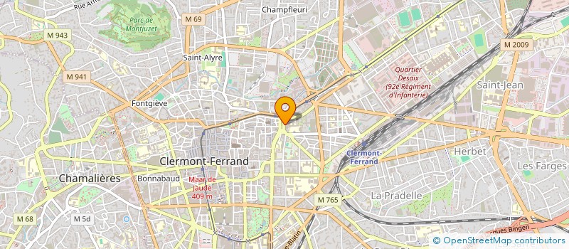 localisation de l'entreprise MONSIEUR FREDERIC RODRIGUEZ ALVAREZ à CLERMONT-FERRAND