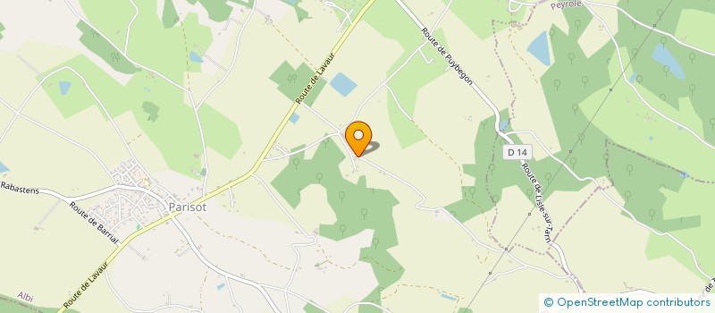 localisation de l'entreprise MONSIEUR FREDERIC ROJAT  TOULOUSE